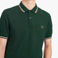 Fred Perry polo shirt with a prominent logo